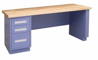 options: 30 d hardwood/maple work surfaces. 12 d hardwood/maple upper shelves.