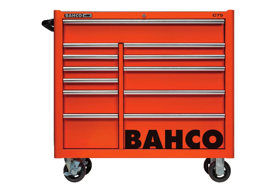 Like its predecessors, the BAHCO CLASSIC C75 is a strong and reliable tool trolley which delivers a heavy duty performance.