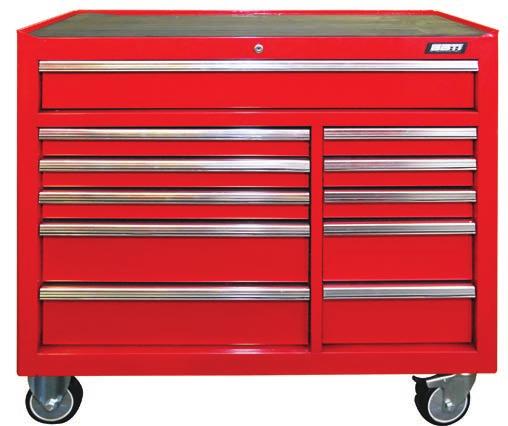 5 DRAWER ROLLER CABINET OVERALL DIMENSIONS ITEM NO. COLOUR WIDTH DEPTH HEIGHT* WEIGHT AT-01-002 Red 688 mm 458 mm 890 mm 42.60 kg R 5 029.