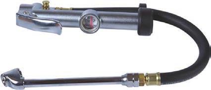 D 18 flex hose included, 1/4 air inlet Locking Trigger TYRE INFLATER TAPS ITEM NO.