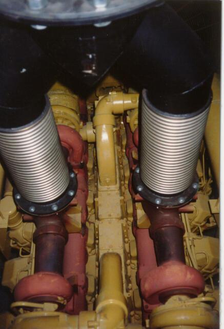 IMAGE 3 and IMAGE 4: Pictures of GT Exhaust Wye Connector installations Post Installation Checklist Subsequent to following the above procedure, review the following check list to ensure that all