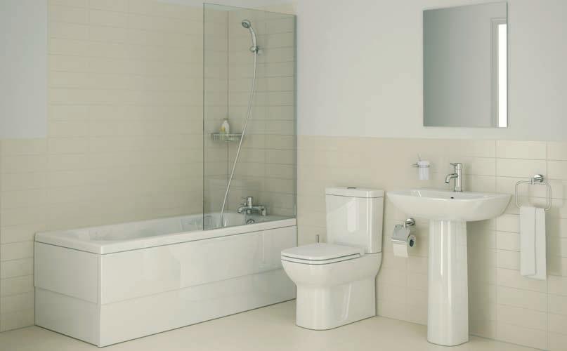 S20 / CLOSE-COUPLED S20 / BACK-TO-WALL This contemporary range provides excellent value and high durability.