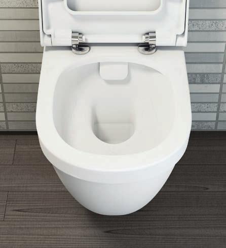 been designed for efficient flushing Tests undertaken by the