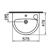 6875L003-0075 6468L003-0353 WC pan 6656S003-5454 Cistern Back-to-wall WC pan