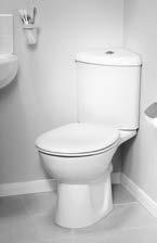 Washbasin, 57cm 46 WC pan 124 Cistern 90 6408 Pedestal 42 05-003-001 Toilet seat 43