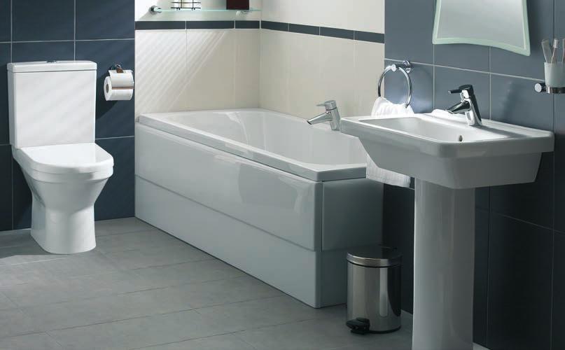 5308 Square cloakroom washbasin, 45cm, 1TH 91 6936 Pedestal 5460 Square washbasin, 50cm, 1TH 98 5309 Square washbasin, 55cm, 1TH 115 5315 Half pedestal, small (compatible with 5300,