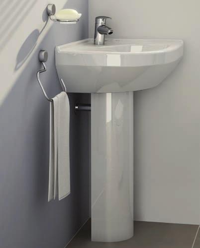 5315 Half pedestal, small (compatible with 5300, 5308, 5313, 5460) 49 105 5301 Round washbasin, 55cm, 1TH 115 5316 Half pedestal, large 49 5302 Round washbasin, 60cm, 1TH 115 5303