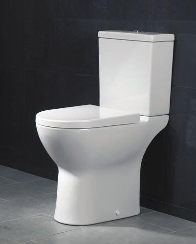 close-coupled cistern including fittings 61 72-003-301 Toilet seat 72-003-309 Toilet seat, soft closing 105 14 BATHROOM COLLECTION SANITARYWARE 72-003-301