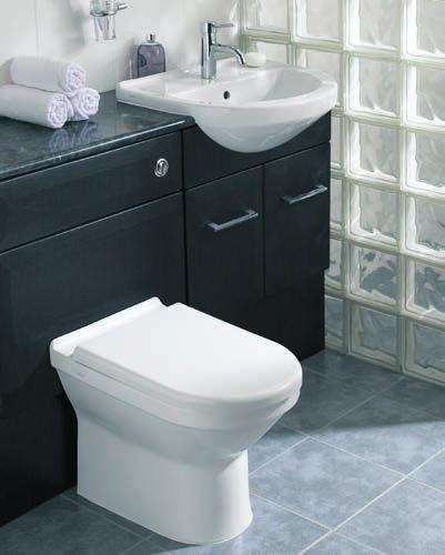 fittings 72-003-301 Toilet seat 248 205 5427 Compact close-coupled WC pan (fully back-to-wall) 205 127 5428 Compact close-coupled cistern including
