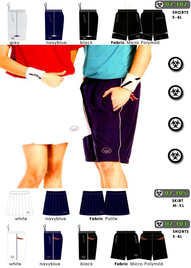 Shorts & Skirt SPECIFICATION www.sportexport.