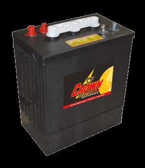 SnapCap Vents One-piece Design Now Available on Crown 6- & 12-Volt Deep Cycle Batteries