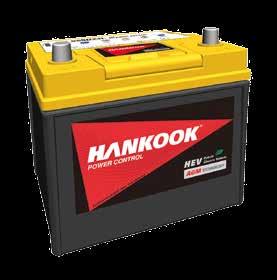 Ref. Group N Voltage (V) Capacity HANKOOK START STOP WITH EFB TECHNOLOGY Start Stop for vehicles with many power consumers Sealed Maintenance Free with double lid X-frame Technology Carbon additives