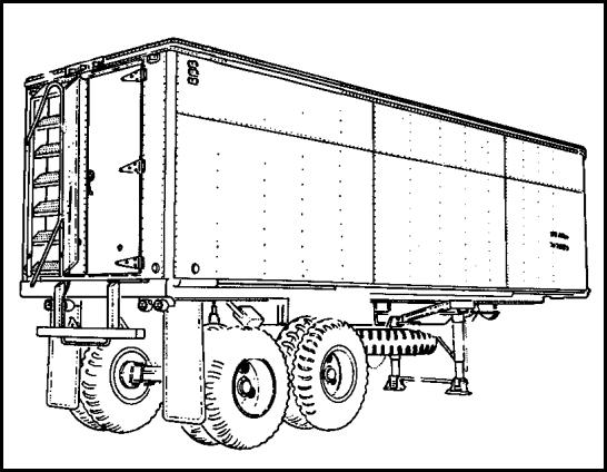 FIGURE 39. M128A1 VAN. The M128A1 and M129A1, 12-ton vans are multipurpose cargo and supply vans.