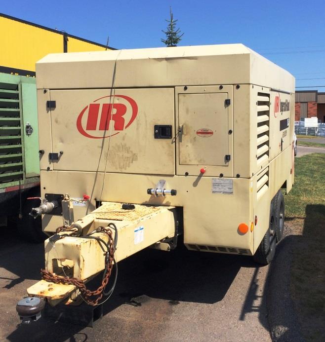 Ref #A28 ONE (1) Used/Fleet Portable Diesel Driven Air Compressor Ingersoll Rand/Doosan IR935