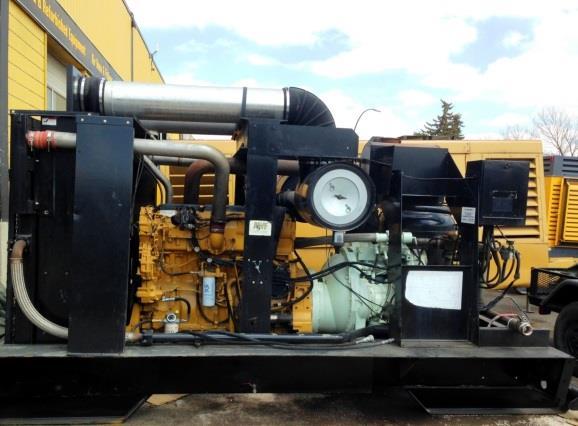 Compressor Sullair 1150 XH Open Frame 1150 cfm at 350 psig Engine: CAT Hours: 30 hrs on new