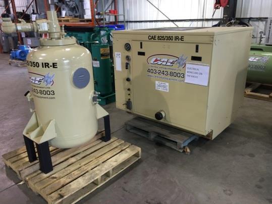 15 SF Comes With: Supplied with Ingersoll Rand Drill Compressor Module Supplied with 350 HP Marathon Electric Motor, TEFC, 1800 rpm inverter plus, severe duty Fully custom fabricated steel &
