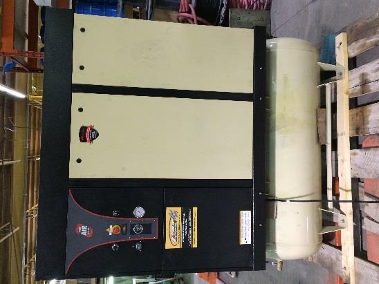 Ref #A12 ONE (1) Electric Driven Rotary Screw Air Compressor Max.