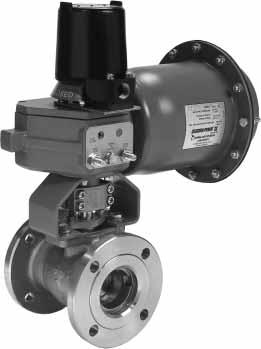 FLANGED BALL VALVES ASME CLASS 150 & STANDARD BORE: 1/2" " (DN 15 ) SERIES 7000 The Jamesbury polymeric-seated flanged ball valves offer a patented flexible-lip seat design that provides positive