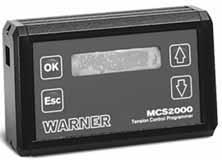 Automatic setting by dancer arm POWER SUPPLY BTCS252/255 and HMCS2000-DRV2 (see page 9) ROTARY SENSOR HMCS605-E2 (see pages 20 and 21) CONTROLLER HMCS2000-ECA Digital controller - 2 channels Main