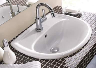 Galerie The Galerie series offers a wide choice of washbasins