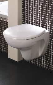 Toilet with cistern, 550mm washbasin with semi pedestal Toilet