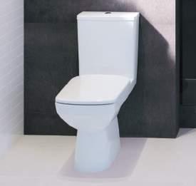 pedestal and premium toilet with square