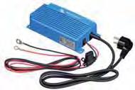 Output current will reduce as temperature increases up to 60 C, but the Blue Power charger will not fail.