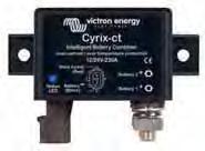 CYRIX-CT 12/24V 120A and 230 A Intelligent battery monitoring to prevent unwanted switching Some battery combiners (also called voltage controlled relay, or split charge relay) will disconnect a