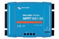 BLUESOLAR CHARGE CONTROLLER MPPT 100/30 Charge current up to 30 A and PV voltage up to 100 V The BlueSolar 100/30-MPPT charge controller is able to charge a lower nominal-voltage battery from a