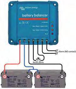 BATTERY BALANCER The problem: the service life of an expensive battery bank can be substantially shortened due to state of charge unbalance One battery with a slightly higher internal leakage current