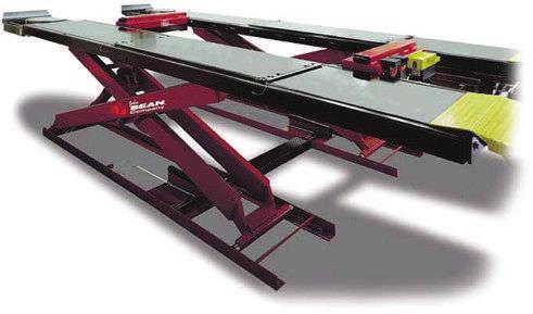 14 LIFTS CODE 167 4812205AFE Scissor Alignment Lifts Models 4812205AFE / 4814605AF / 4814605AFFM 7 alignment-level safety-locked working heights Turntable cut-outs and integrated rear slip plates