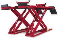 CODE 532 LIFTS 5 The SpaceSavers SS9000 SpaceSaver Series Scissor Lifts Models SS9 / SS12 The SS12000 and 9000 Series automotive lifts start lower (8-3/4 drive-on height for low profile vehicles),