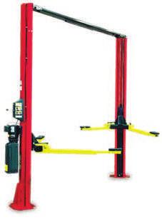 CODE 167 LIFTS 11 Symmetric Two-Post Lifts Models 42009CSVG / 421009FP Ruggedly designed for 10 ft.