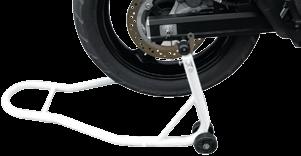 95 PSR SPOOL REAR STAND Powder-coated white Universal fit for regular