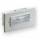 Recessed Mounted Remote Series ELF604 ELF604 DESCRIPTION: Recessed rectangular fixture with diffusion lens and welded steel housing. FINISH: White baked enamel MONTING: Surface (wall or ceiling).
