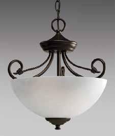 Lamp: One Medium Base lamp 60w max.