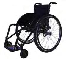 UCP EXPRESSION Chair Type: Active Manufacturer: UCP Wheels for Humanity Overview: A custom fit active wheelchair for image-conscious users in urban and semi-urban areas who are economically