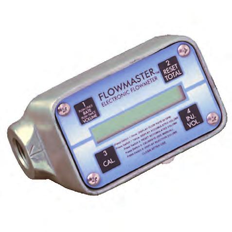 Green Garde Flow Master Electronic Digital Flow Meters Measure Rate of Flow and Amount Applied With Flow Master brand electronic digital volumetric pressure flow meters, you can accurately measure