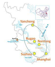Hydrogen Corridor Development Plan in Yangtze River Delta Region Location : Shanghai & four cities in Jiangsu Province SHANGHAI- Southeast of the Corridor -50 HRS for 20,000 FC passenger cars and