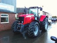 2006 Massey Ferguson 6499, 3100 Hours, Speed: 40 km/h, 230 Horse Power, Front Tyres 540/65R30 at 30%, Rear