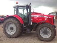 00 2008 Massey Ferguson 6499, 2660 Hours, Speed: 40 km/h, 230 Horse Power, Front Tyres 480/70R30 at 55%,