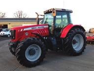 2012 Massey Ferguson 6480, 1105 Hours, Speed: 40 km/h, 170 Horse Power, Front Tyres 420/85R28 at 80%, Rear Tyres 520/85R38 at 90%.