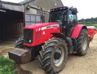 ..... 22,000.00 2009 Massey Ferguson 6490, 5699 Hours, Speed: 50 km/h, 180 Horse Power, Front Tyres 16.