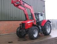 00 2012 Massey Ferguson 6490 Dyna 6, 3210 Hours, Speed: 50 km/h, 185 Horse Power, Front Tyres