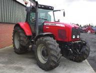 00 2011 Massey Ferguson 6495 Dyna 6, 1900 Hours, Speed: 50 km/h, 198 Horse Power, Front Tyres