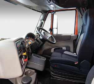 1920mm internal height in sleeper cab model CABIN PROSTAR IS AVAILABLE IN DAY CAB, EXTENDED CAB AND 40 INTEGRATED SLEEPER* CAB VARIANTS, ALL WITH AN ECE R29