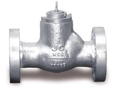 Real-life applications include preventing backflow into an injection line or into a pump. The fluid flow opens the valve by forcing a disk or ball in one direction.