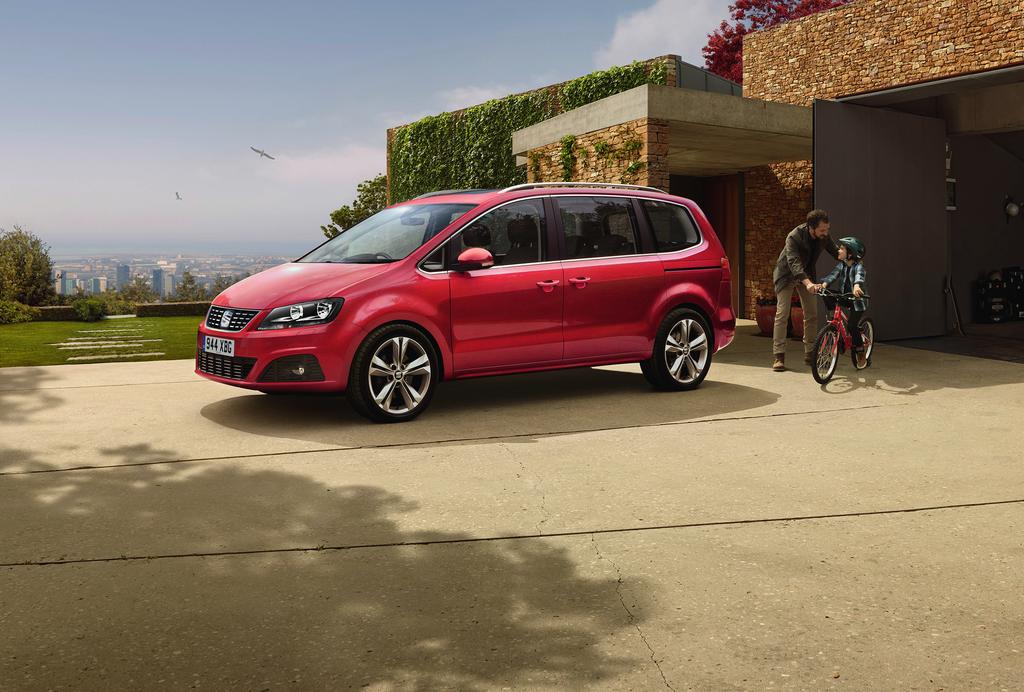 The SEAT Alhambra. Pricing and Specification List.