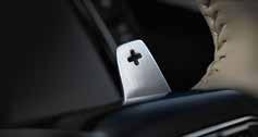 providing a high quality finish to a key contact point in the vehicle.