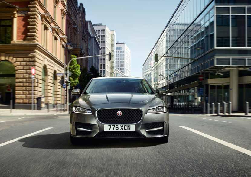 YOUR JAGUAR XF EXPERIENCE JAGUAR GEAR Your Jaguar XF was designed to handle every twist and turn flawlessly and elegantly.